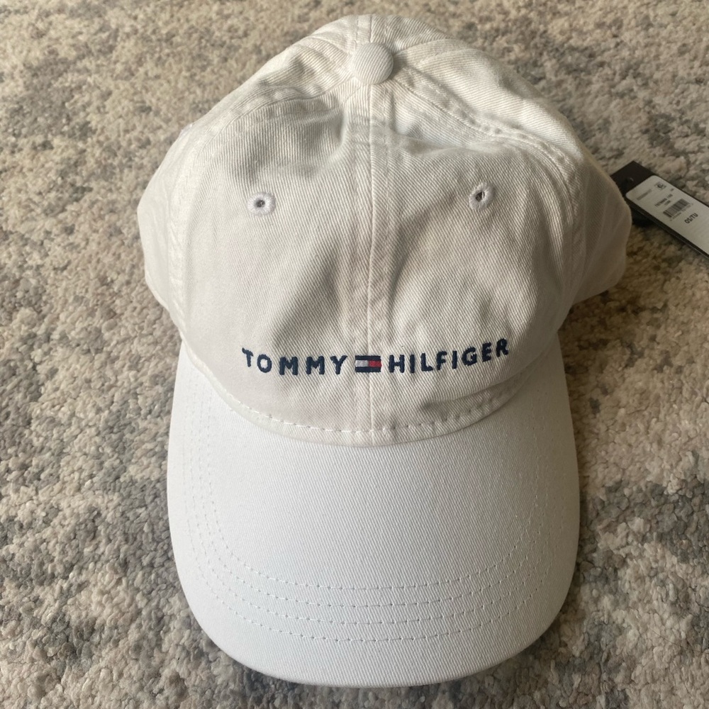 Tommy Hilfiger Embroidered Tommy Logo Baseball Cap UNISEX
